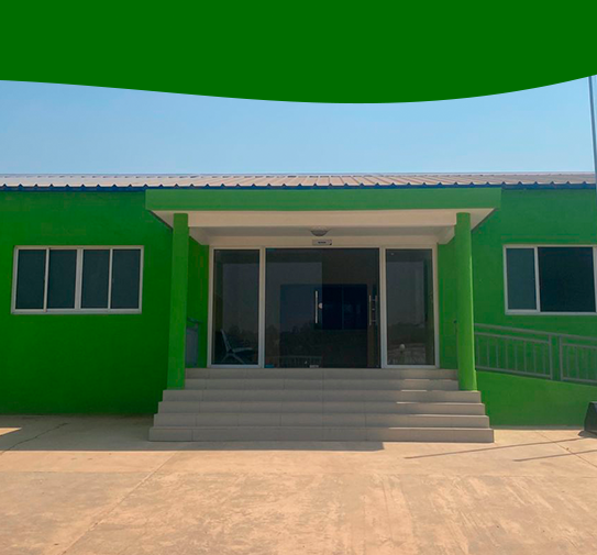 Parte frontal da Escola